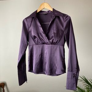 Royal Purple BCX Blouse Medium